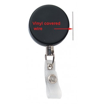 Heavy Duty Badge Reel-Clip On - 10 pack